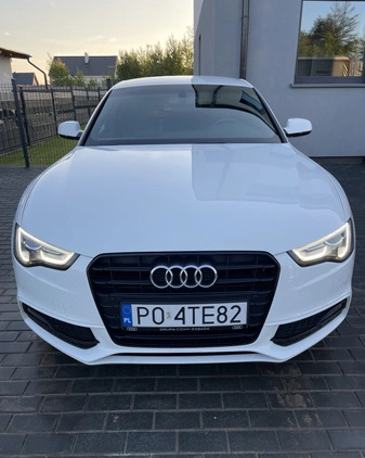 Audi A5 cena 63900 przebieg: 264386, rok produkcji 2015 z Poznań małe 211